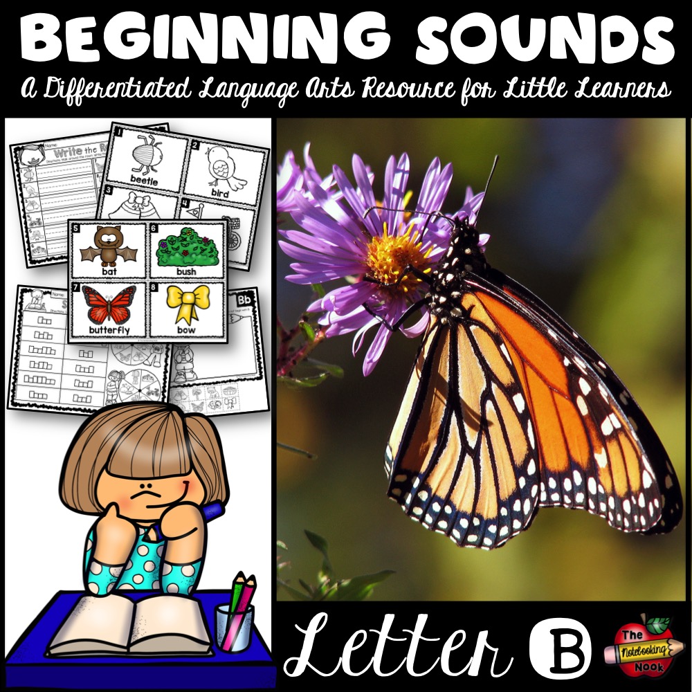 Beginning Sounds – Letter B – Notebooking Nook